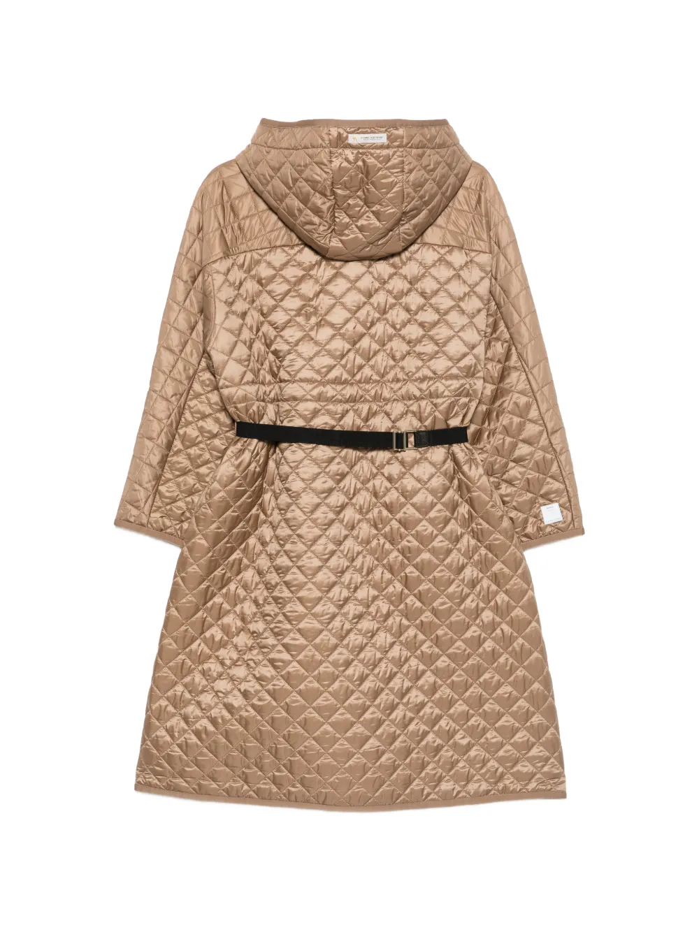  Max Mara Plumífero Mtcbuono Con Capucha - Marrón 
