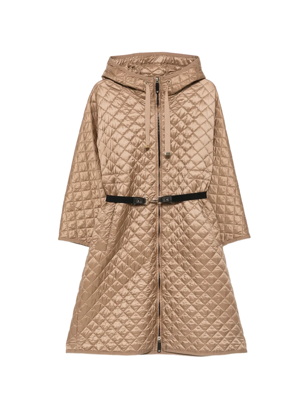 Max Mara Mtcbuono hooded padded coat - Marrone