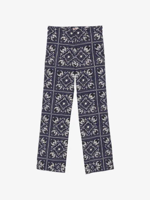 Romeo Gigli Pre-Owned 1990s paisley-print trousers