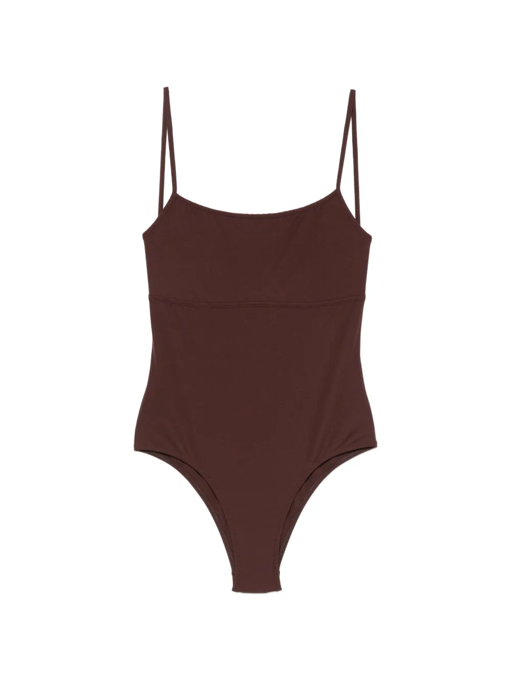 Laura Urbinati scoop-neck swimsuit - Marrone