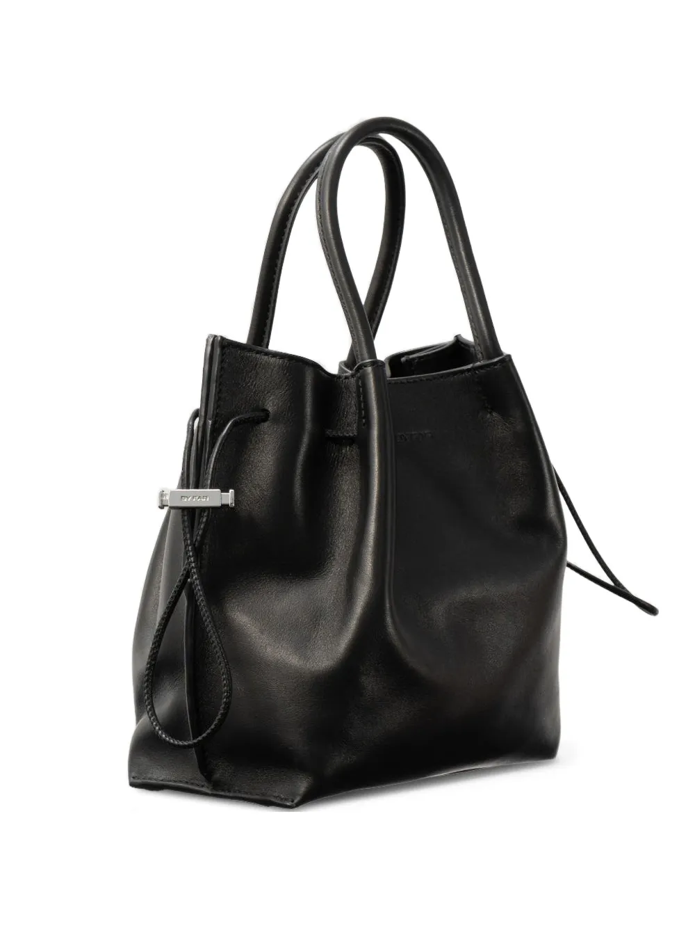 BY FAR Baby Kayla bucket-tas Zwart