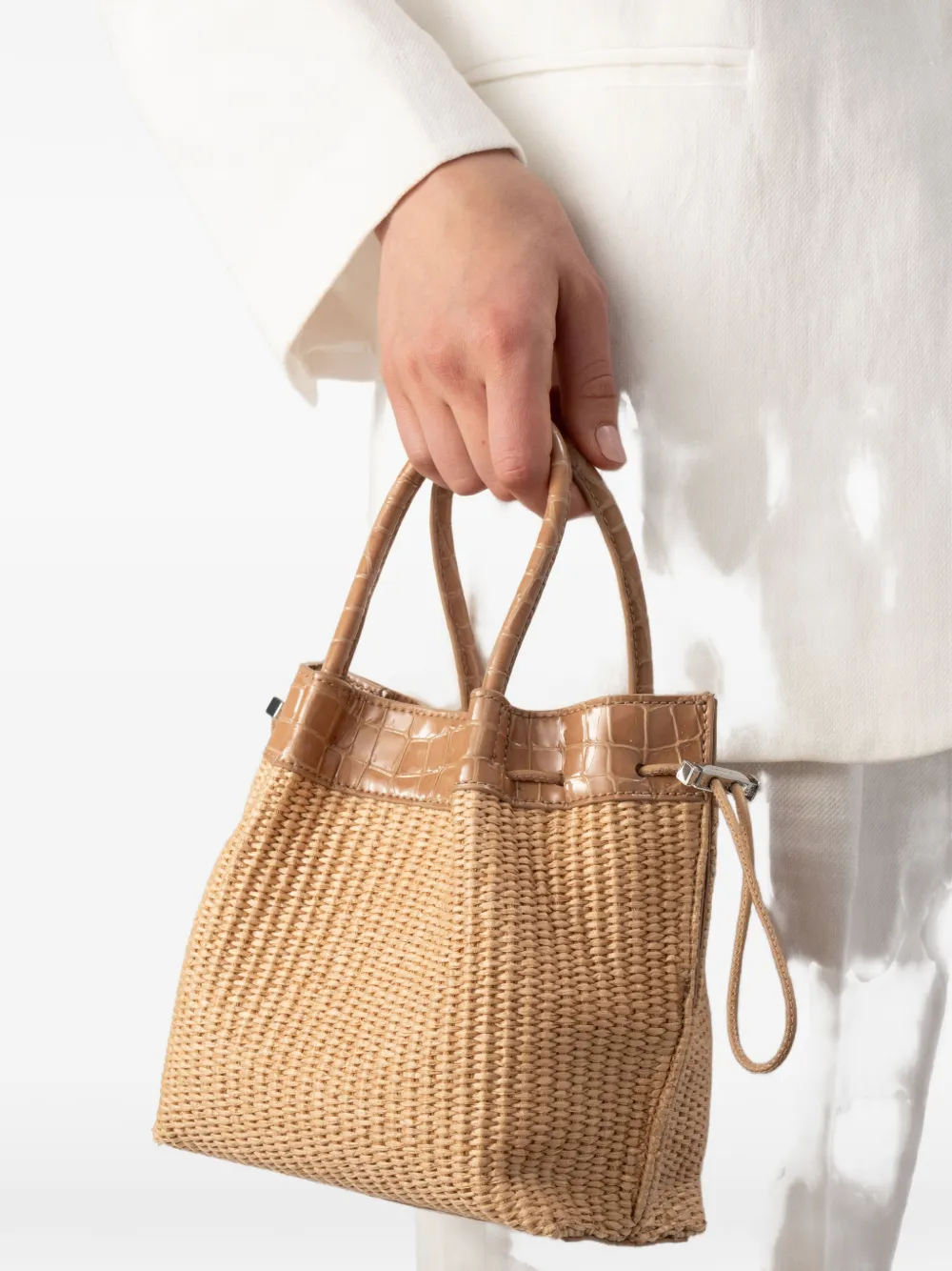 BY FAR Shopper Beige