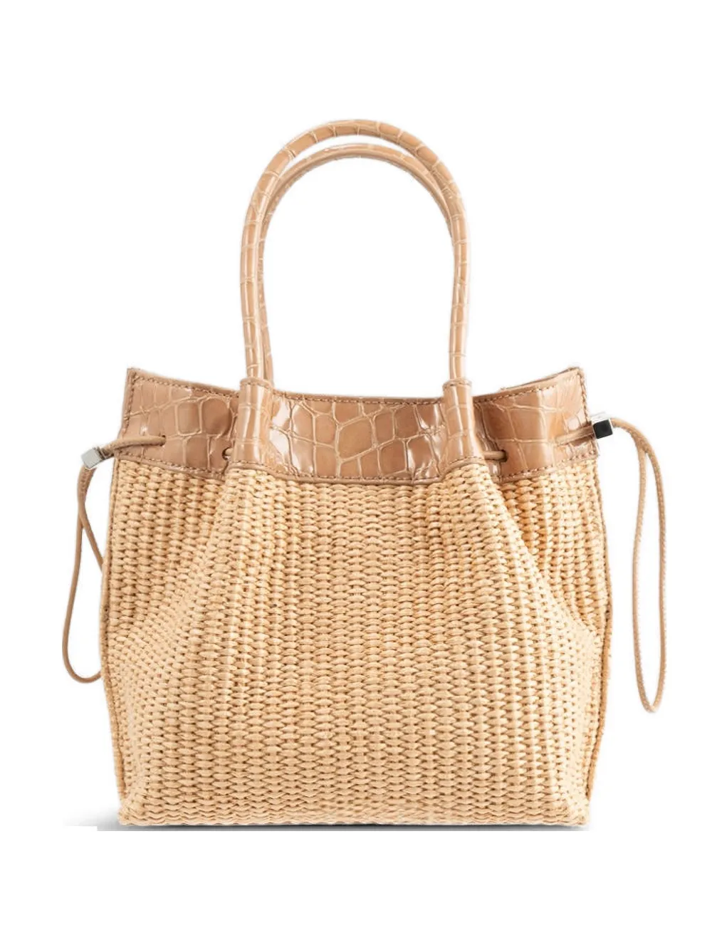 BY FAR Baby Kayla tote bag - Neutrals