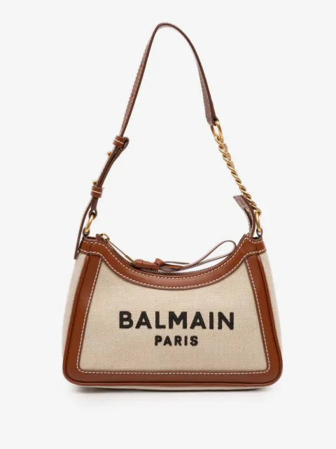 Balmain Pre-Owned 2000-2026 Canvas B Army Logo shoulder bag