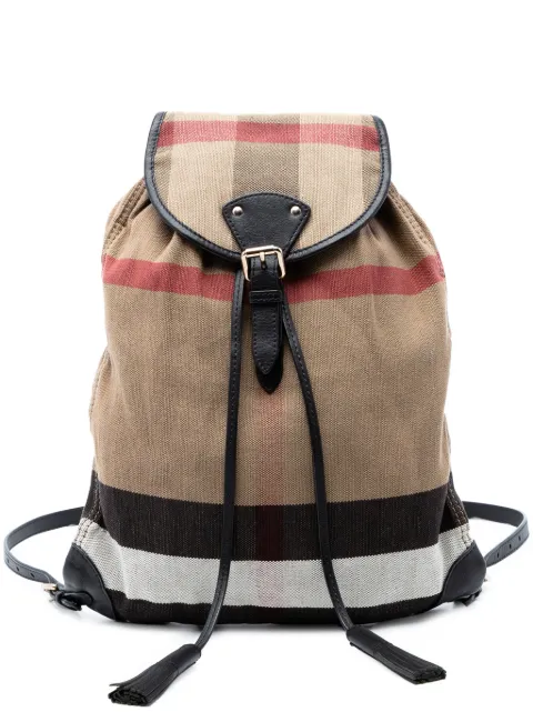 Burberry Pre-Owned 2000-2017 Mega Check Canvas Chiltern backpack