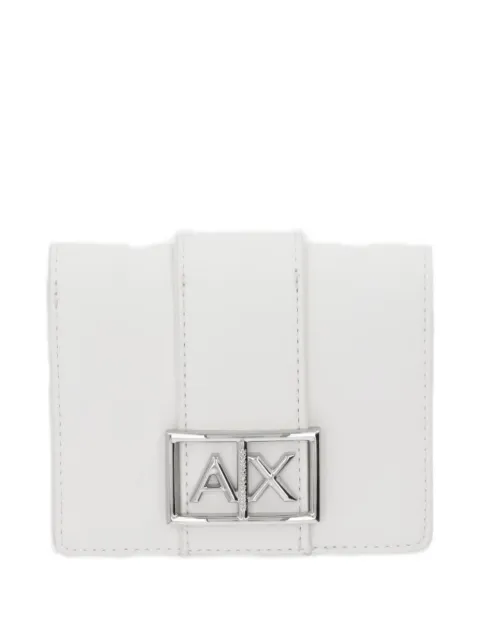 Armani Exchange logo-detail wallet