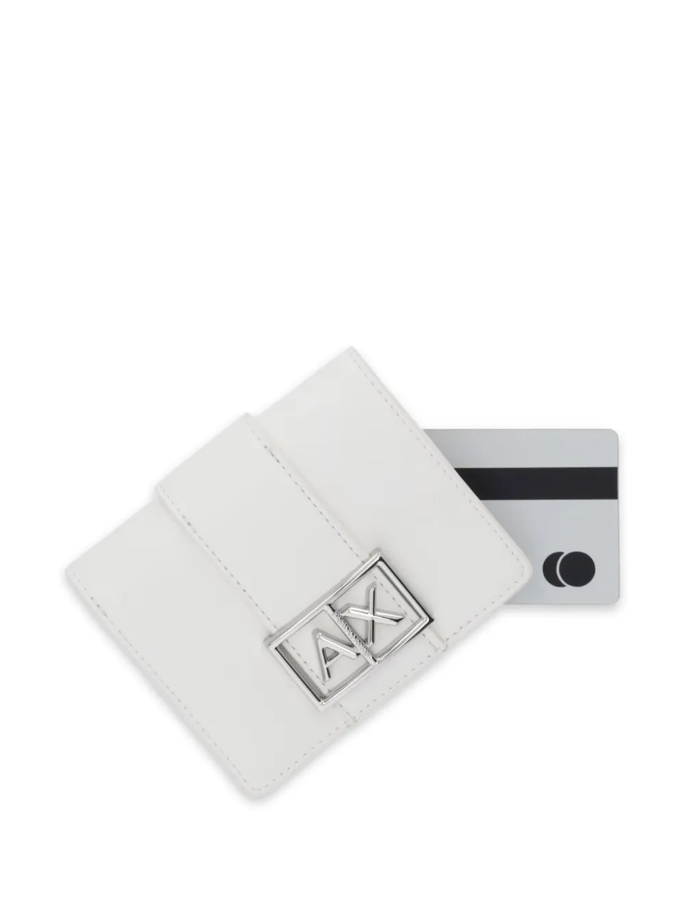 Armani Exchange Portemonnee met logo Wit