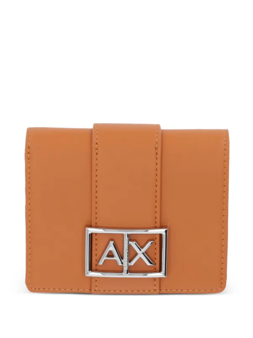 Armani Exchange logo-detail wallet - Arancione