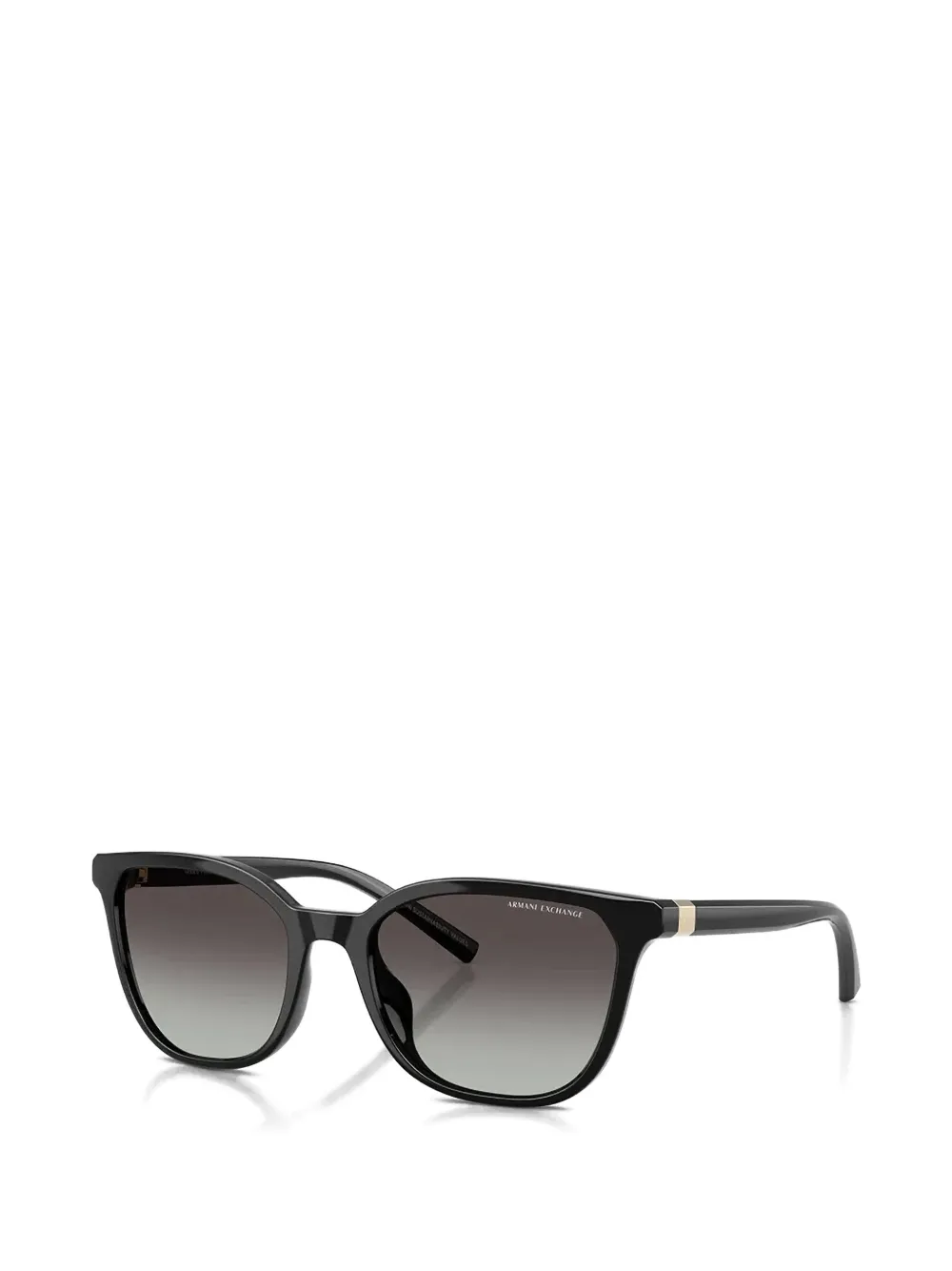 Armani Exchange square-frame sunglasses Zwart