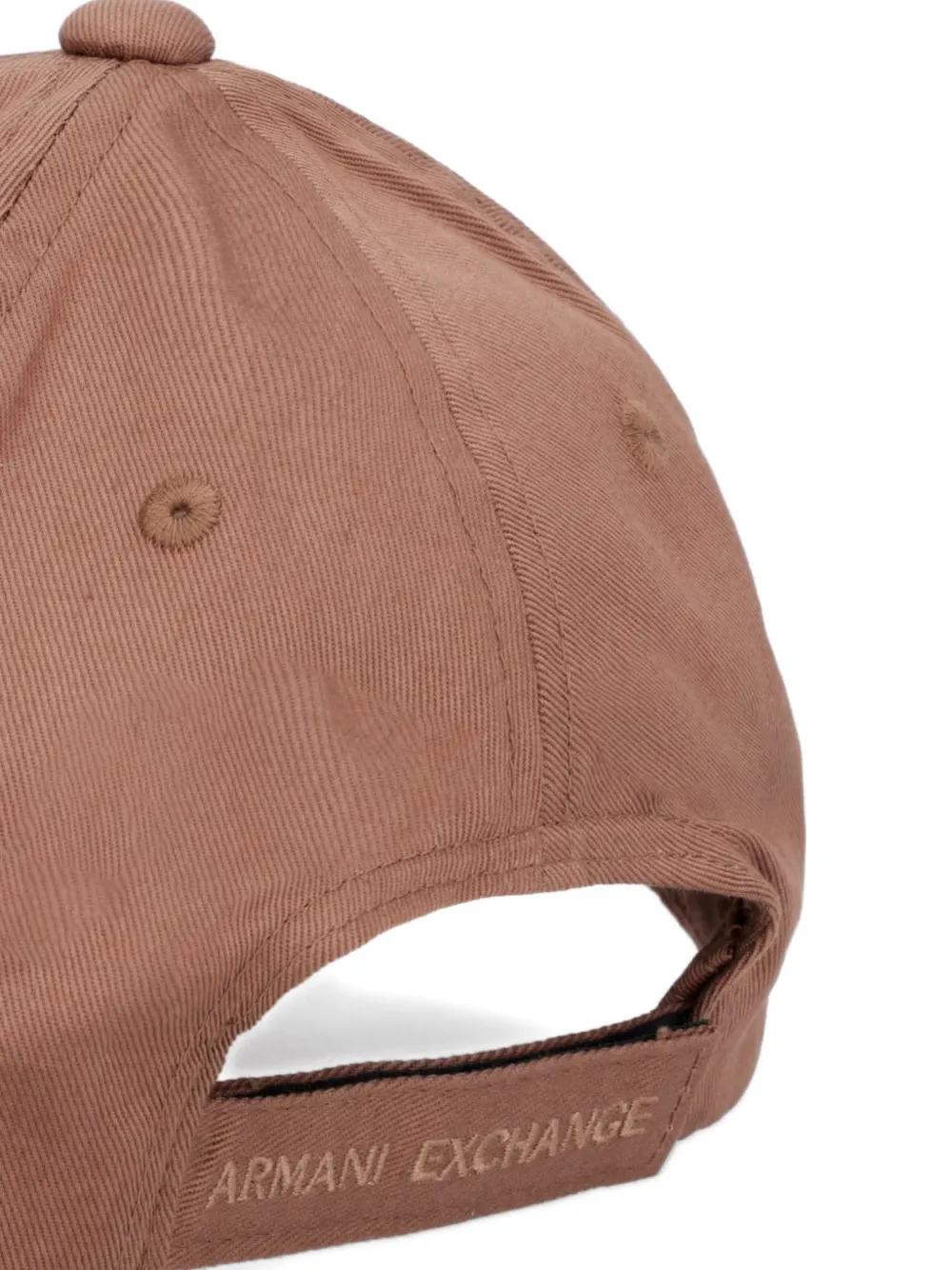  Armani Exchange Gorra Con Logo Bordado - Marrón 