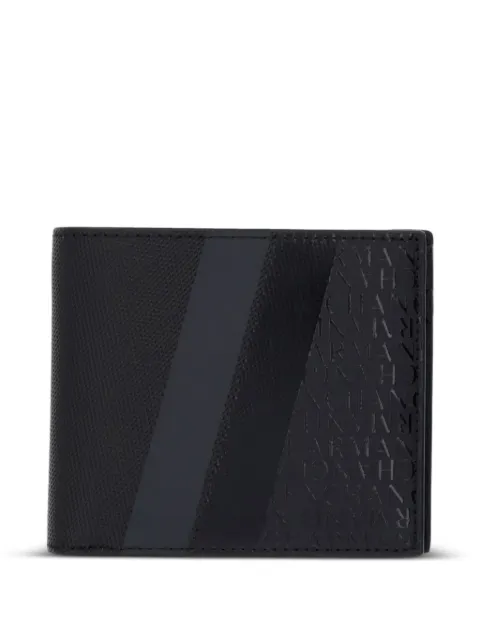 Armani Exchange Portemonnaie mit Logo-Prägung