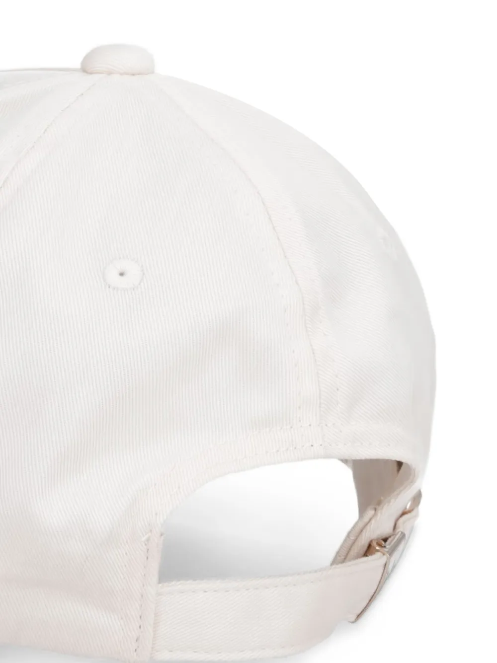  Armani Exchange Logo-patch Baseball Cap - Blanc 