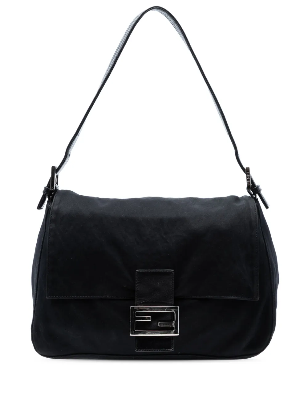 Fendi Pre-Owned 2000-2010 Cotton Mamma Forever shoulder bag - Black