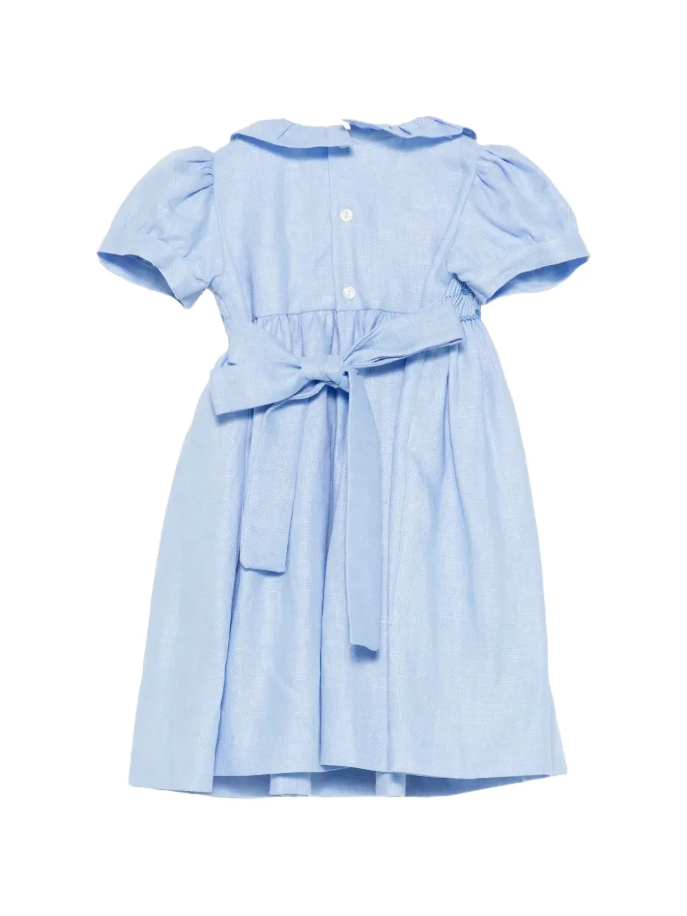 Mariella Ferrari Jurk met ruchekraag Blauw