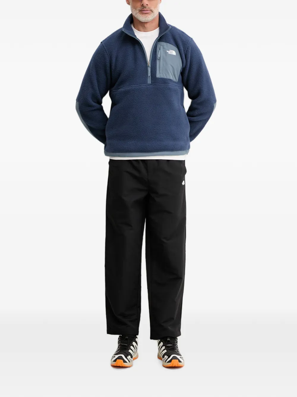 The North Face Yumiori Off-Peak fleece jack met rits Blauw