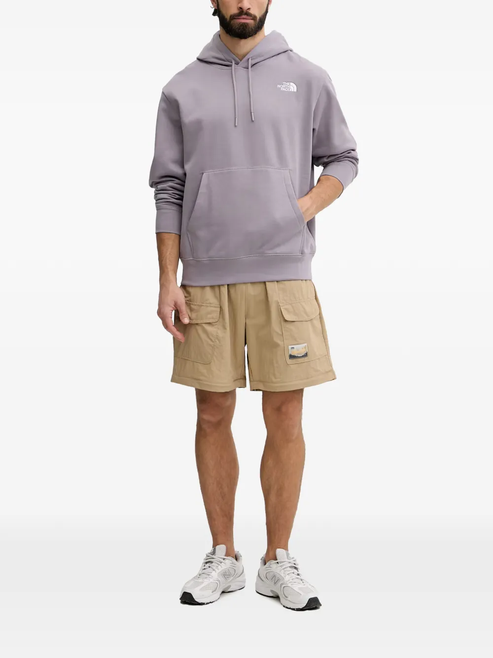 The North Face Essential hoodie Grijs