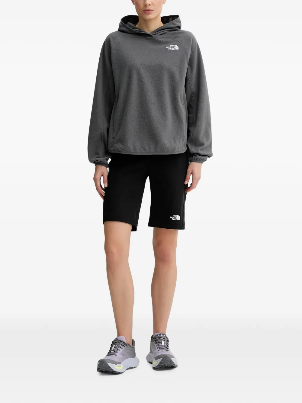 The North Face Oxara fleece hoodie Grijs