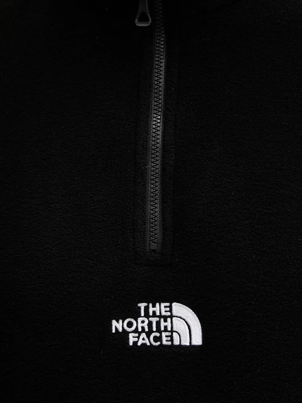 The North Face Glacier fleece trui met rits Zwart