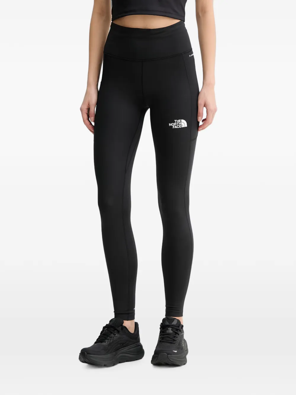 The North Face Leggings con stampa logo - Nero