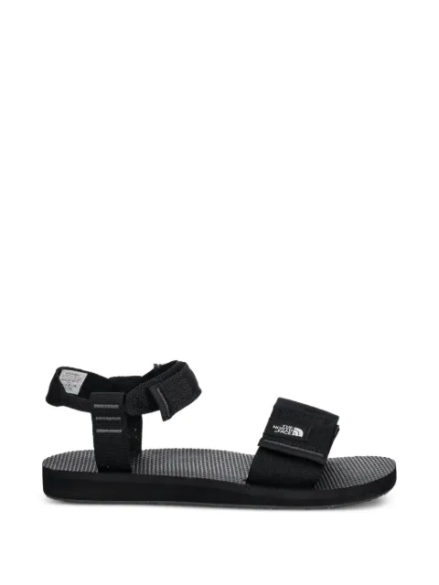 The North Face logo-patch touch-strap sandals