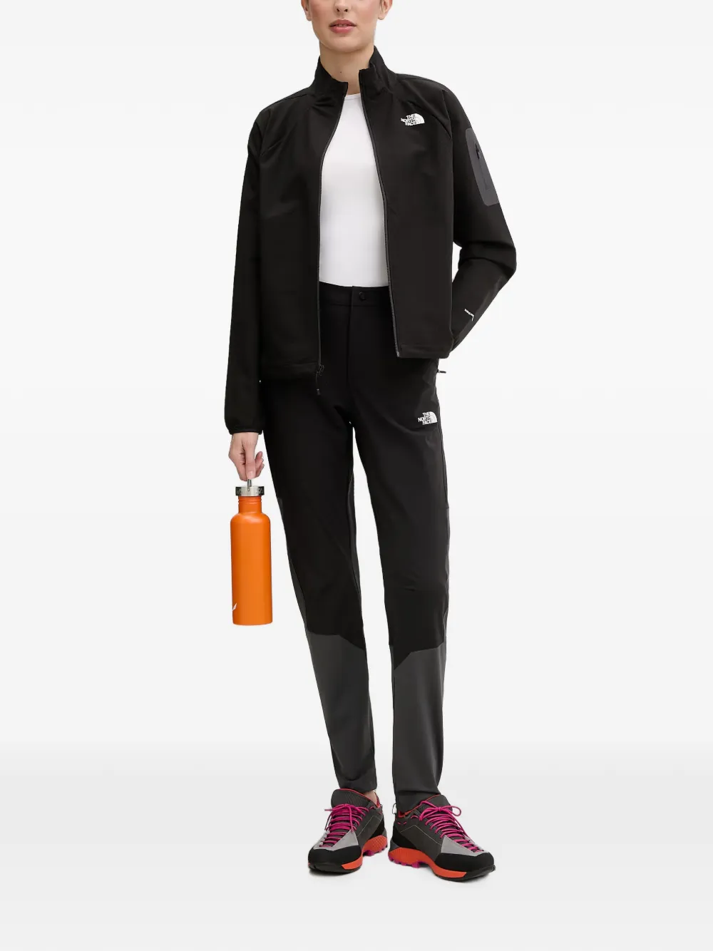 The North Face Jack met logoprint Zwart