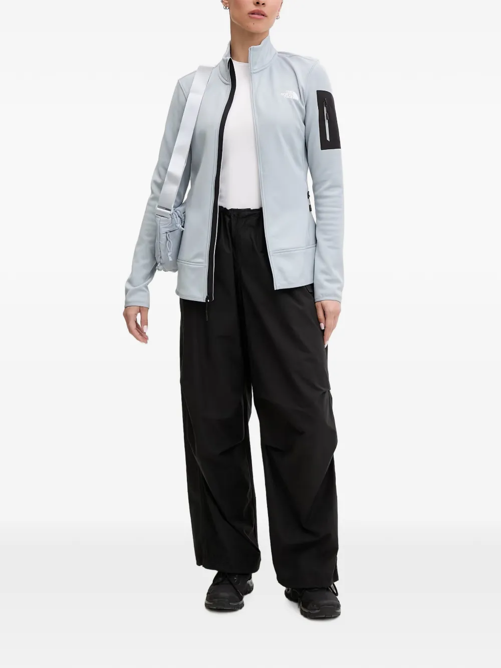 The North Face Jack met logoprint Blauw
