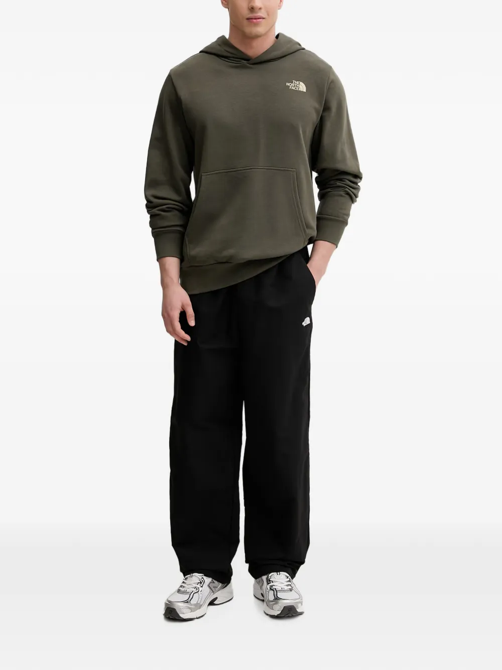 The North Face Monte regular hoodie met grafische print Groen