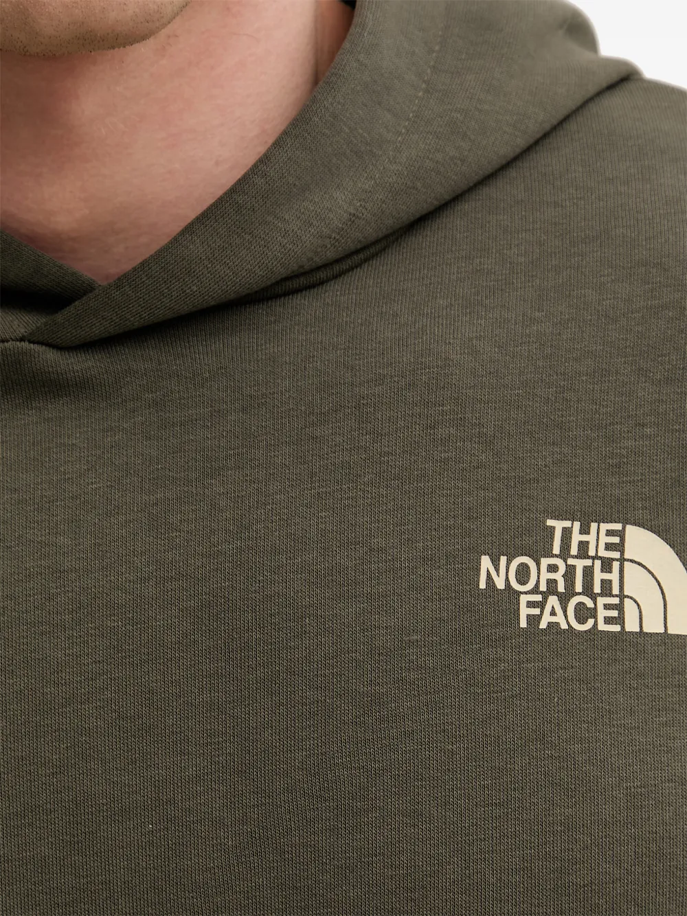 The North Face Monte regular hoodie met grafische print Groen