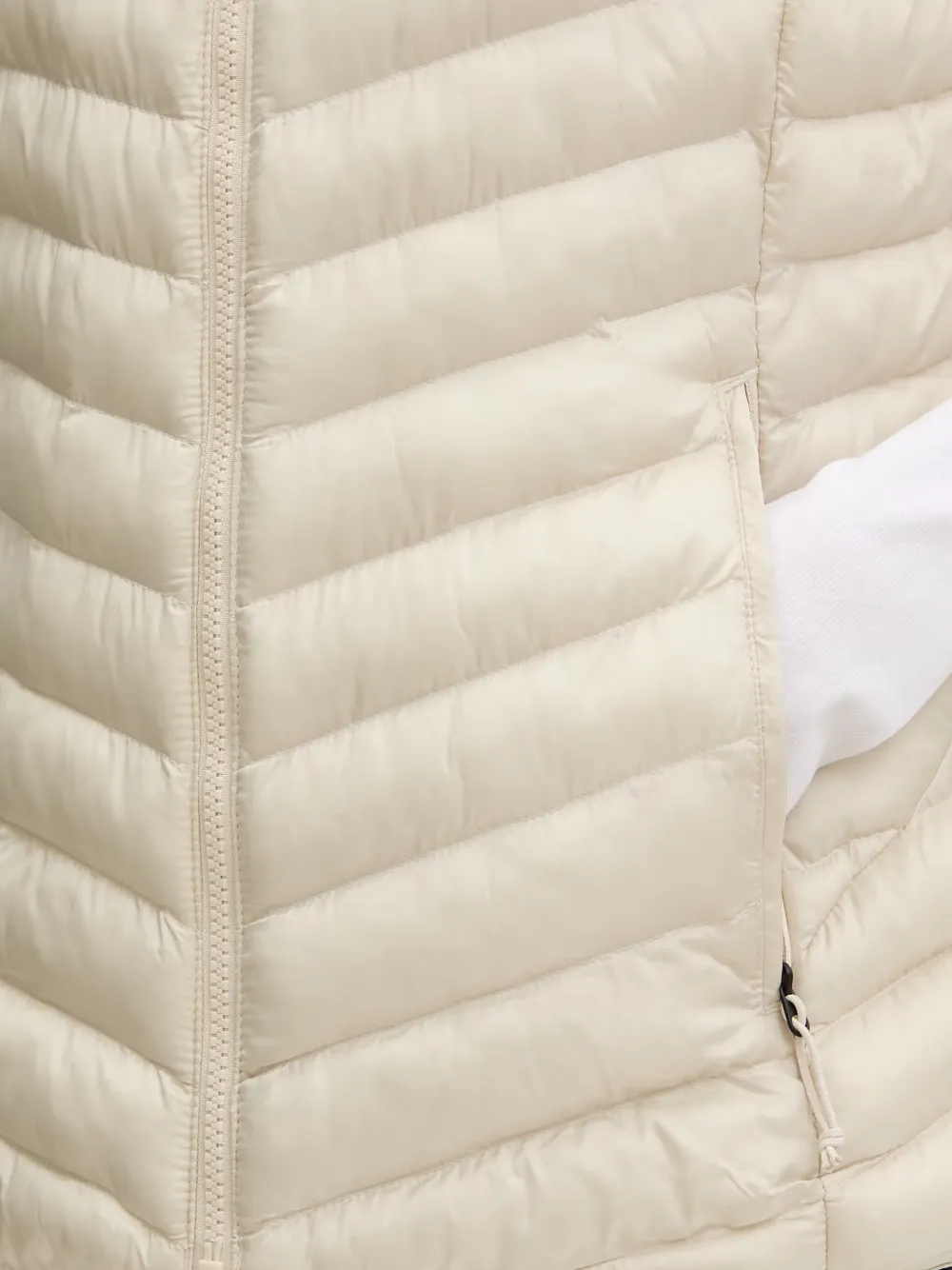 The North Face Hulia gewatteerde bodywarmer Beige