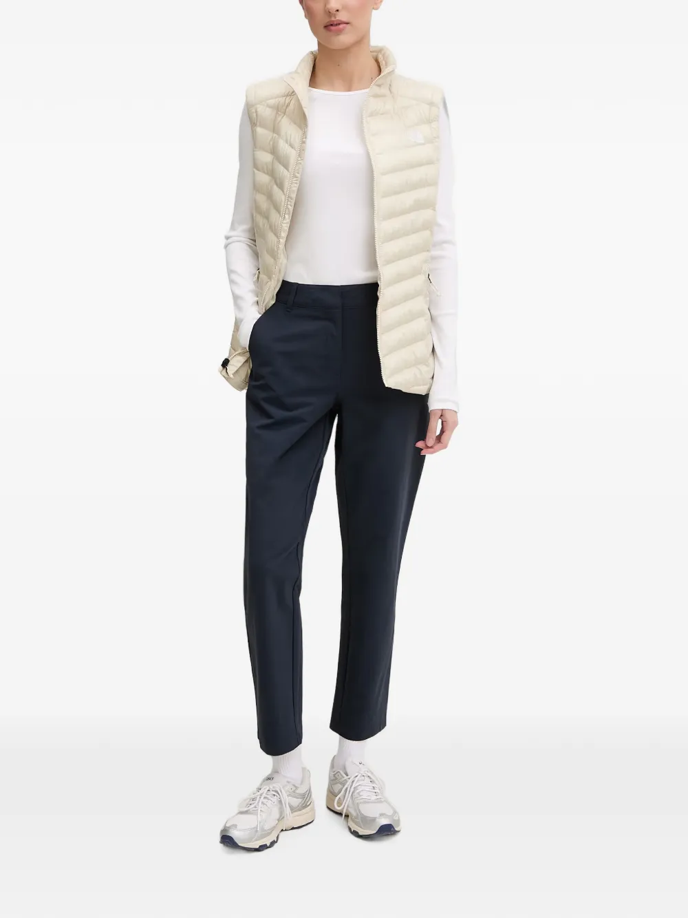 The North Face Hulia gewatteerde bodywarmer Beige