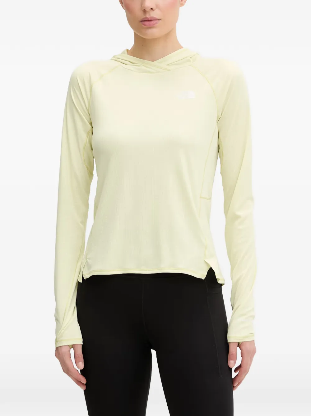 The North Face Lightrange hoodie met raglan mouwen Beige