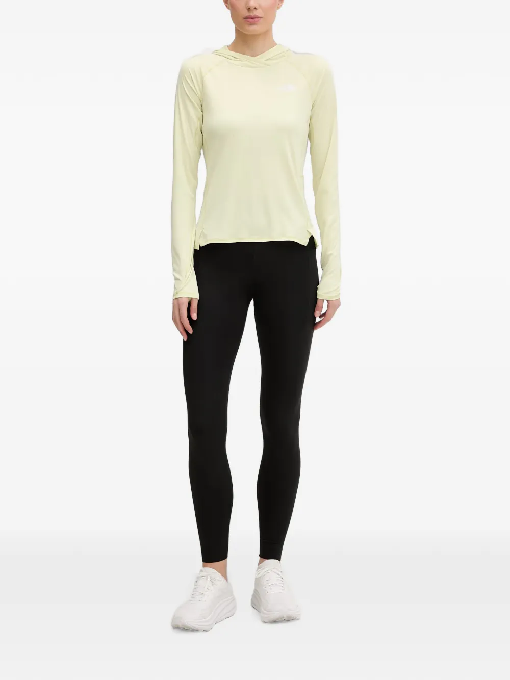 The North Face Lightrange hoodie met raglan mouwen Beige