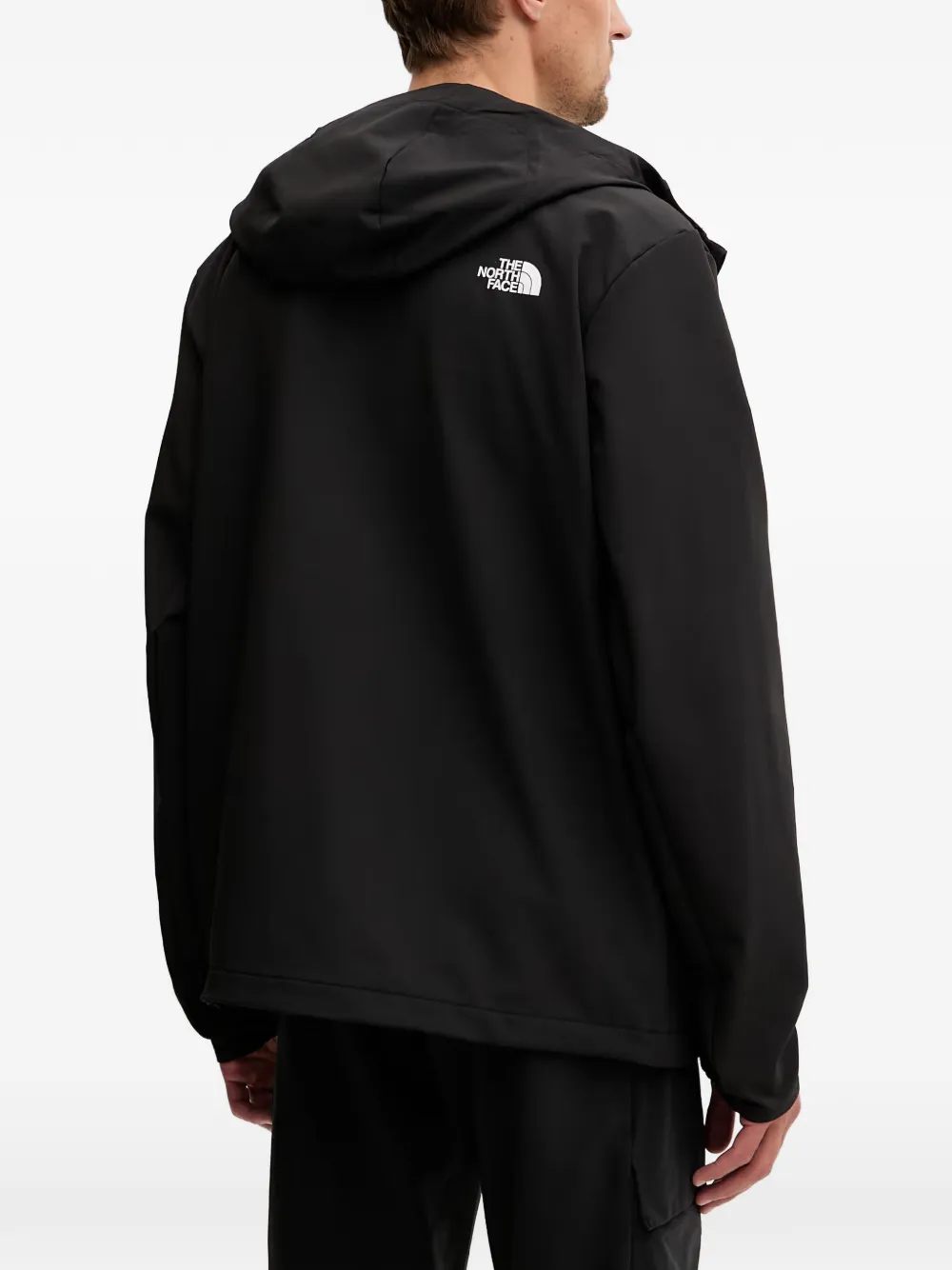 The North Face WindWall jack met capuchon Zwart