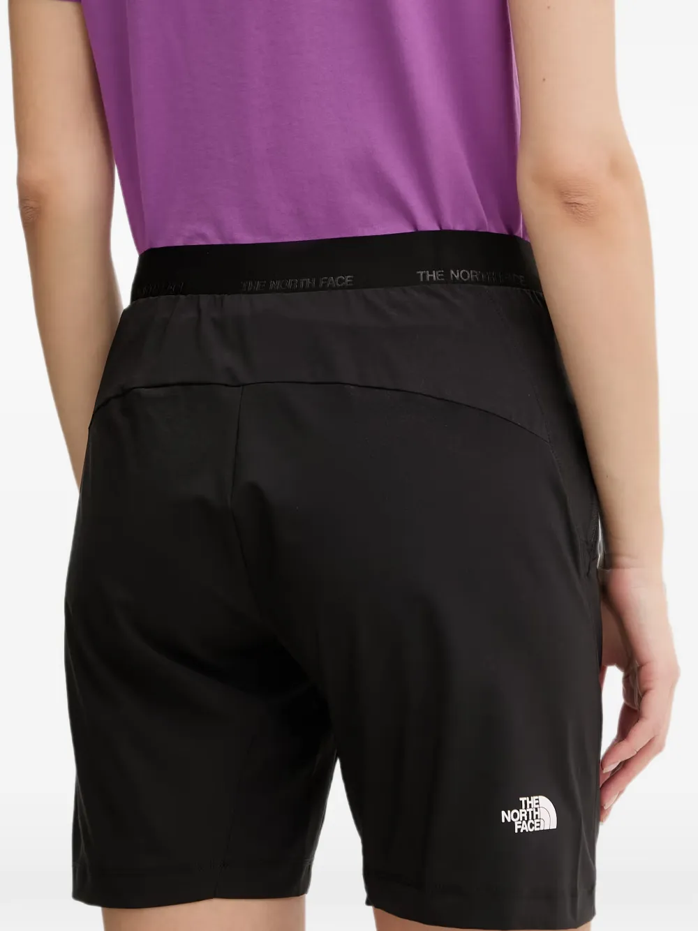 The North Face Shorts met ritszak en logo-print Zwart