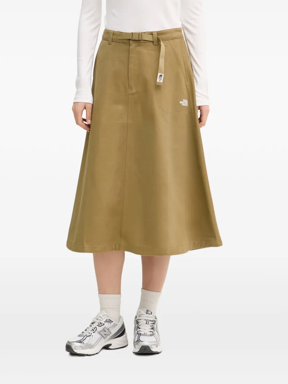 The North Face M66 canvas skirt - Nude