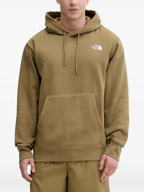 The North Face logo-print drawstring hoodie