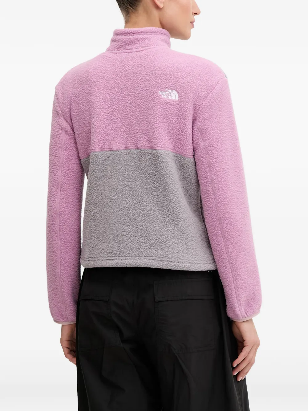 The North Face Yumiori fleece jack met rits Grijs