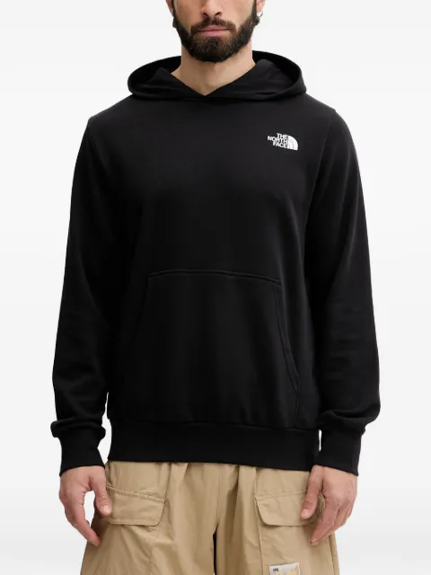 The North Face logo-print pouch-pocket hoodie