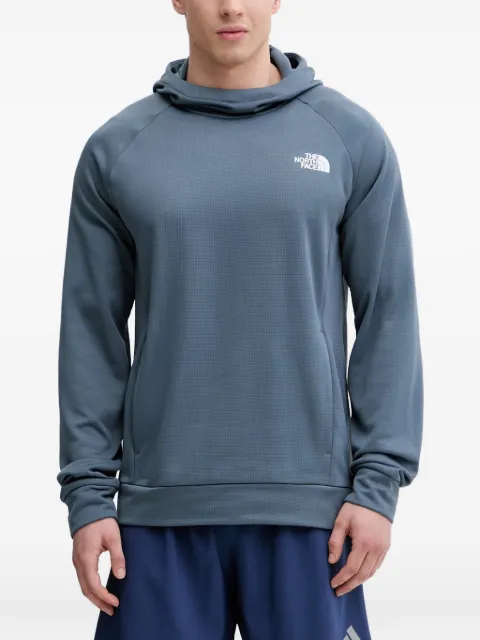 The North Face logo-print raglan-sleeve hoodie
