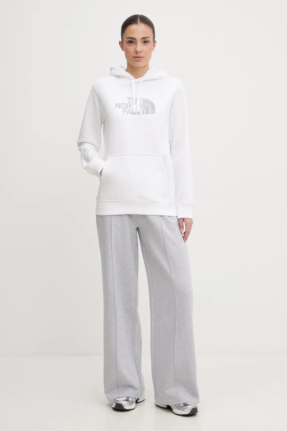 The North Face Drew Peak hoodie Wit