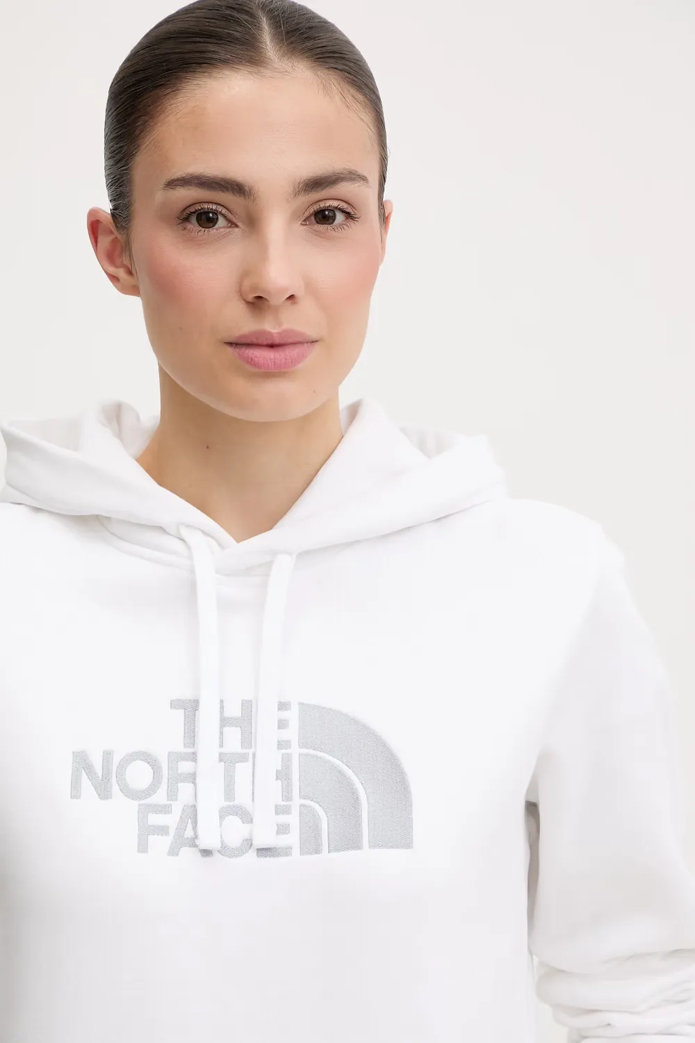 The North Face Drew Peak hoodie Wit