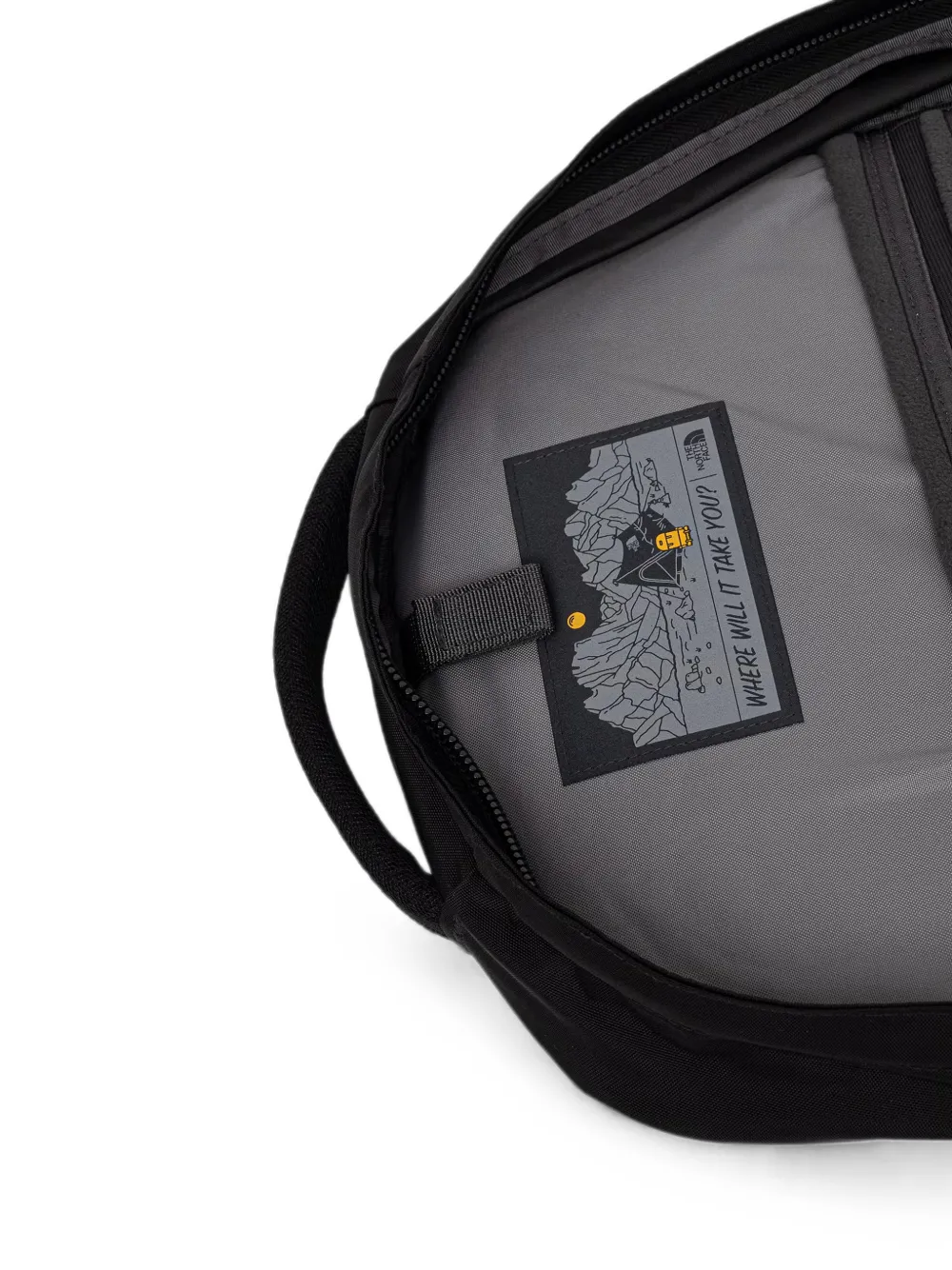 The North Face Fall Line rugzak met geborduurd logo Zwart