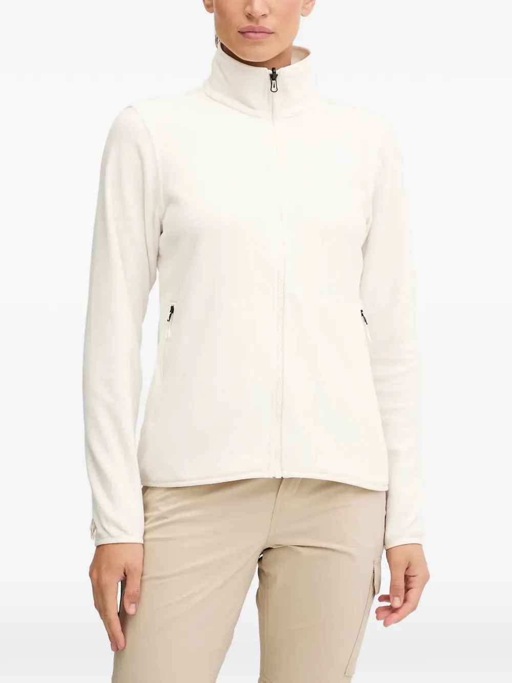 The North Face zip-up fleece jacket - Nude
