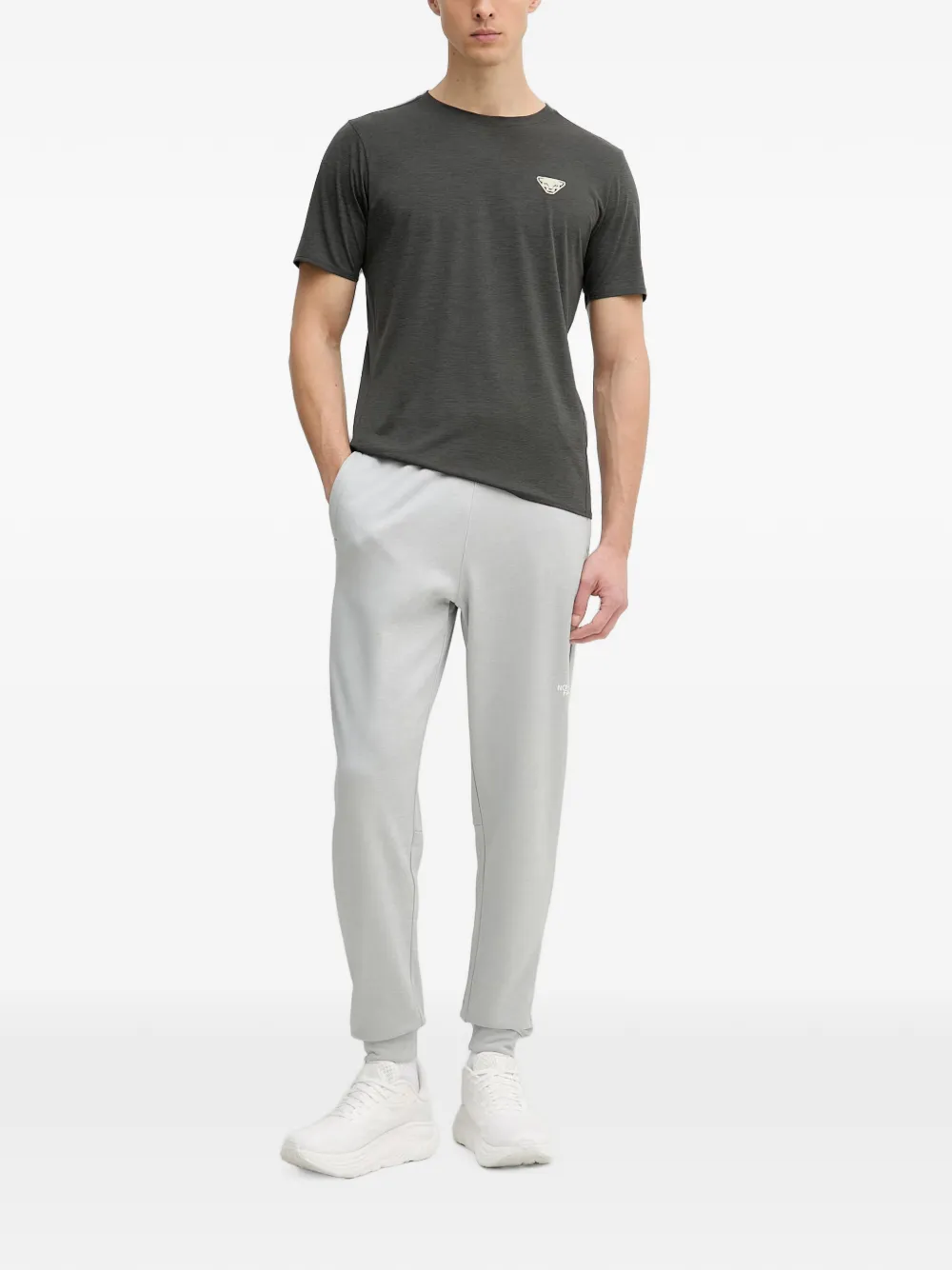The North Face Trainingsbroek met logoprint Grijs