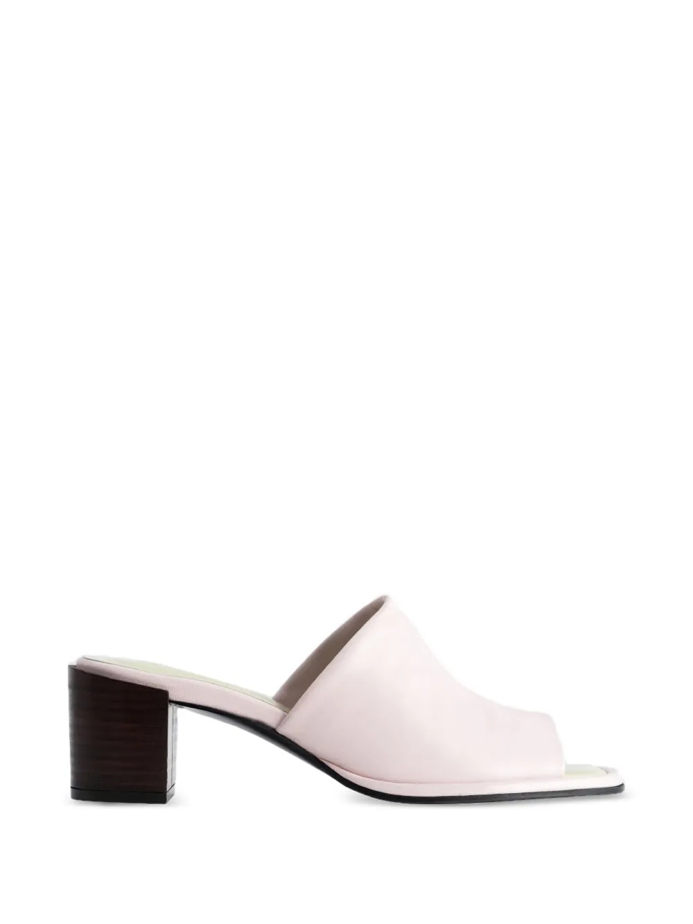 BY FAR Francisco leather sandals - Pink