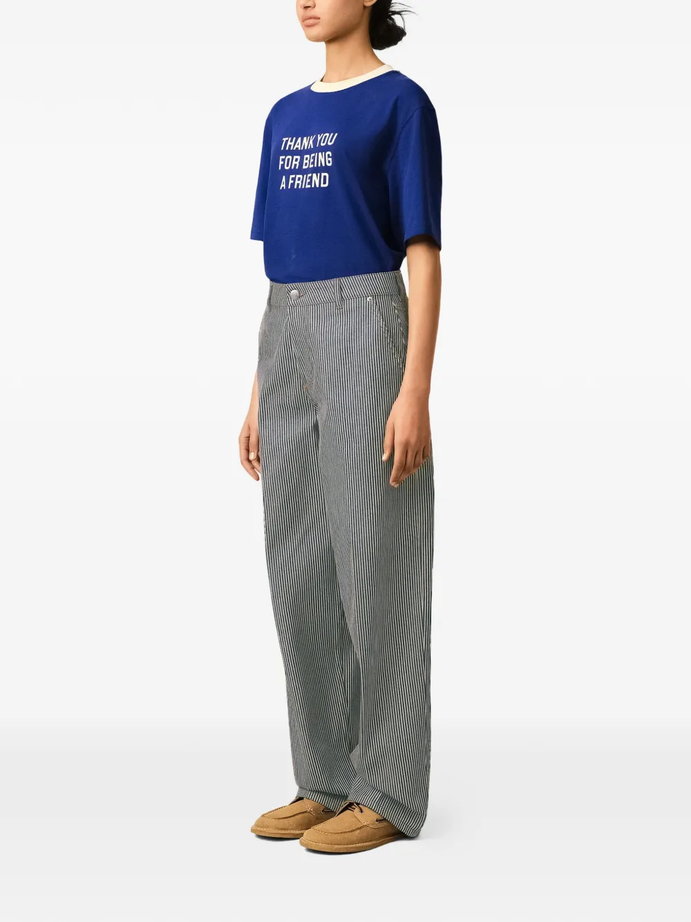 AMI Paris Katoenen ballon-fit jeans Blauw