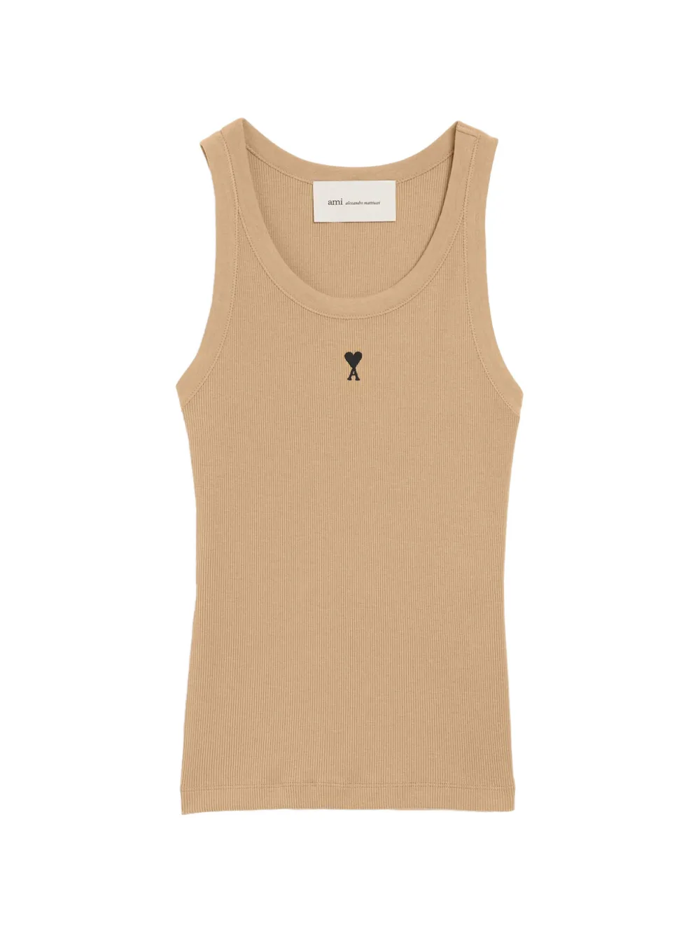 AMI Paris coton tanktop - Nude