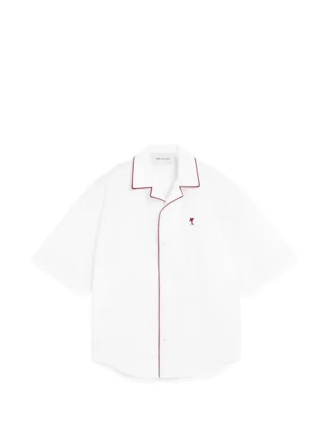 AMI Paris Camicia in cotone a maniche corte