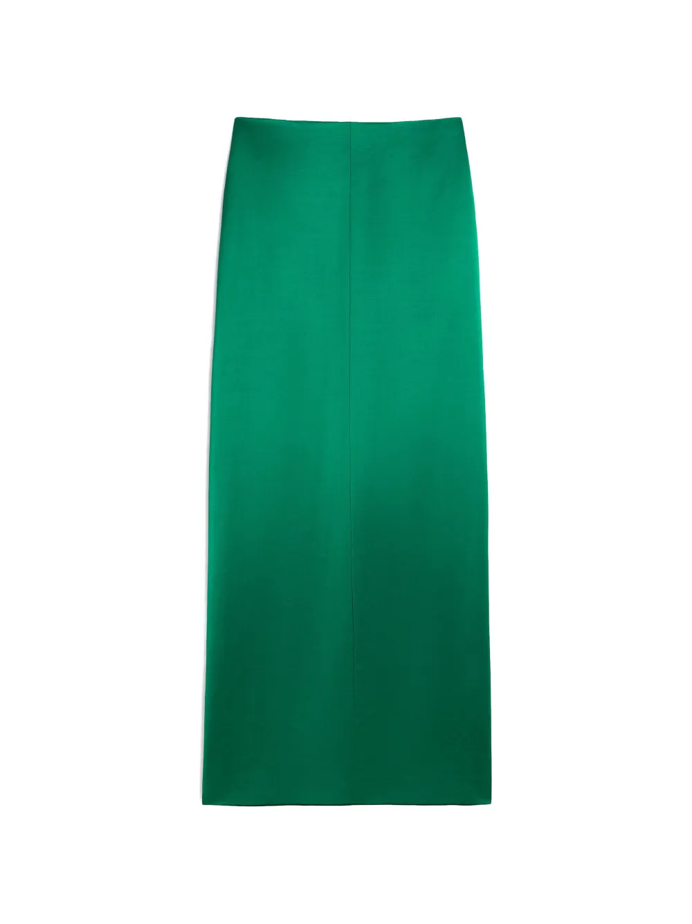 AMI Paris Gonna dritta in lana e viscosa - Verde