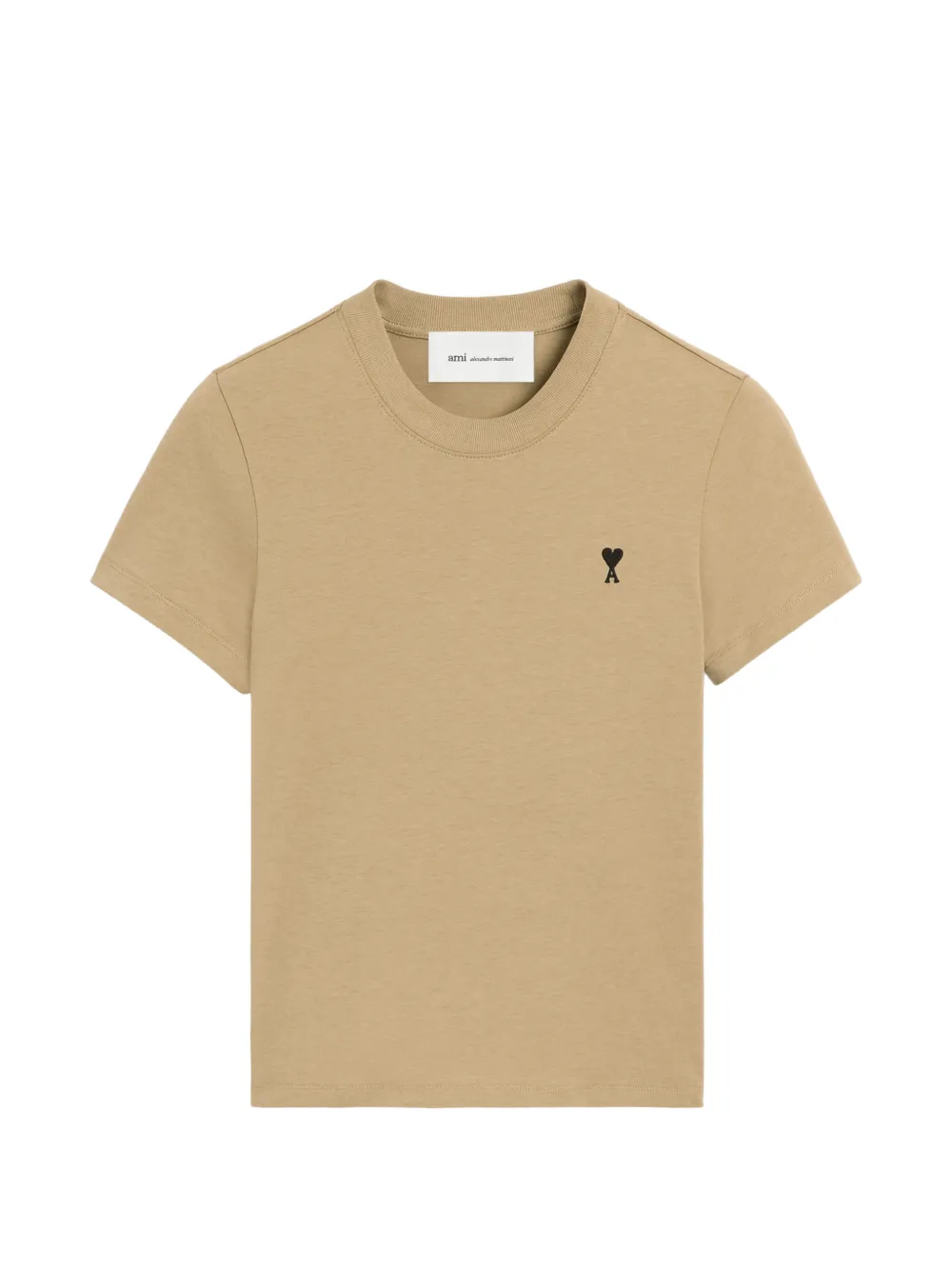 AMI Paris cotton T-shirt - Toni neutri